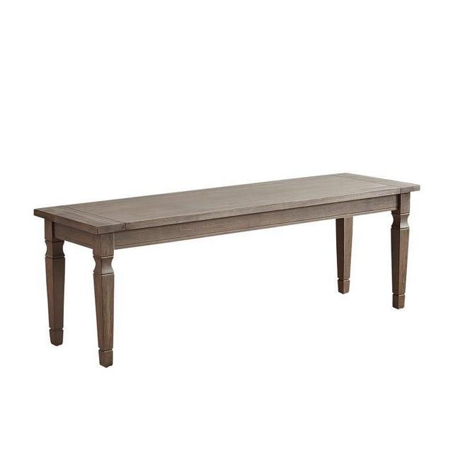 Bradding Collection Shadow Gray Bench