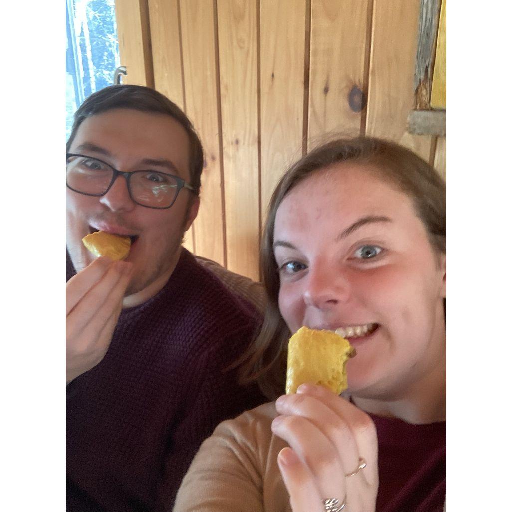 Jamaican Meat Pie Challenge Night in Rangeley
