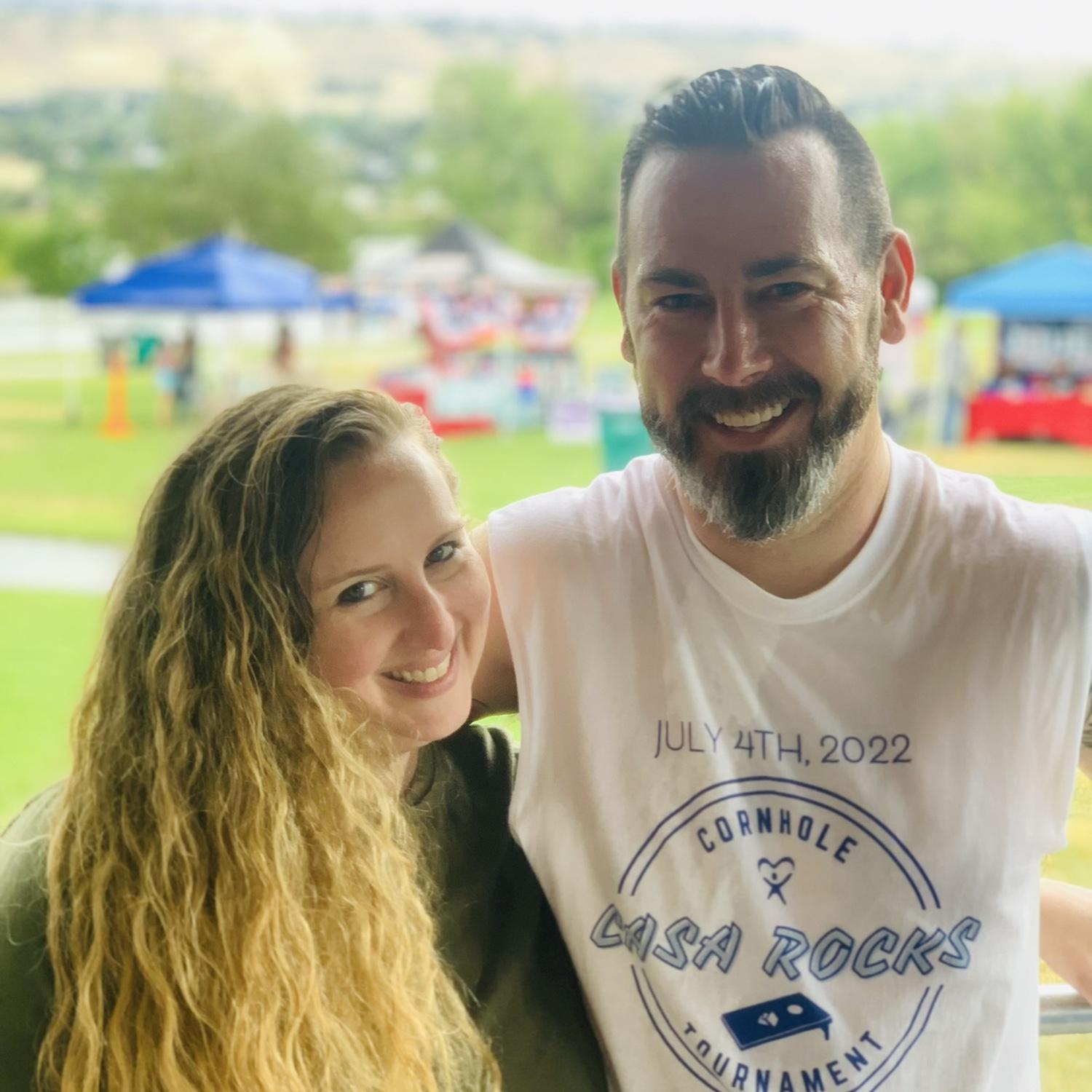 After losing 4 consecutive games in a cornhole tournament on the 4th of July in Wenatchee, Washington.