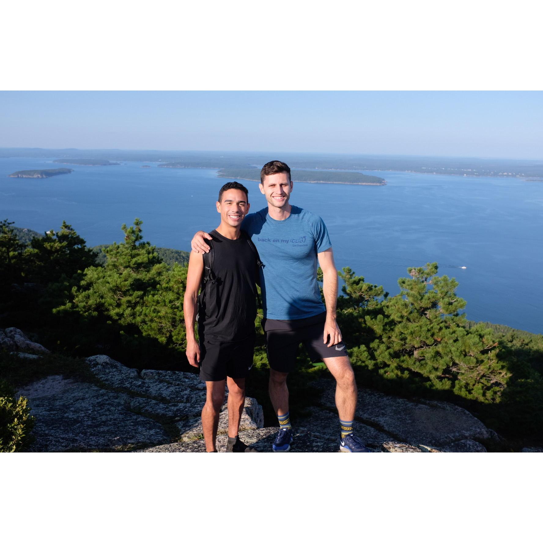The Precipice Trail in Acadia National Park - one of our all-time favorite hikes