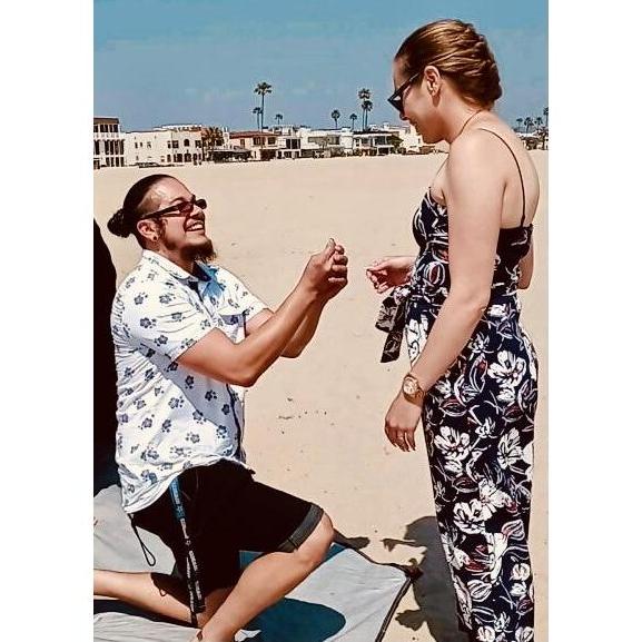 The proposal, of course I said,
                    “YES!”
                  XOXOXO