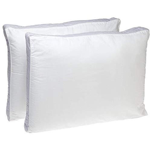 Perfect Fit | Gusseted Quilted Pillow Hypoallergenic, 233 Thread-Count, Extra Firm Density, Set of, 2 (Side Sleeper)
