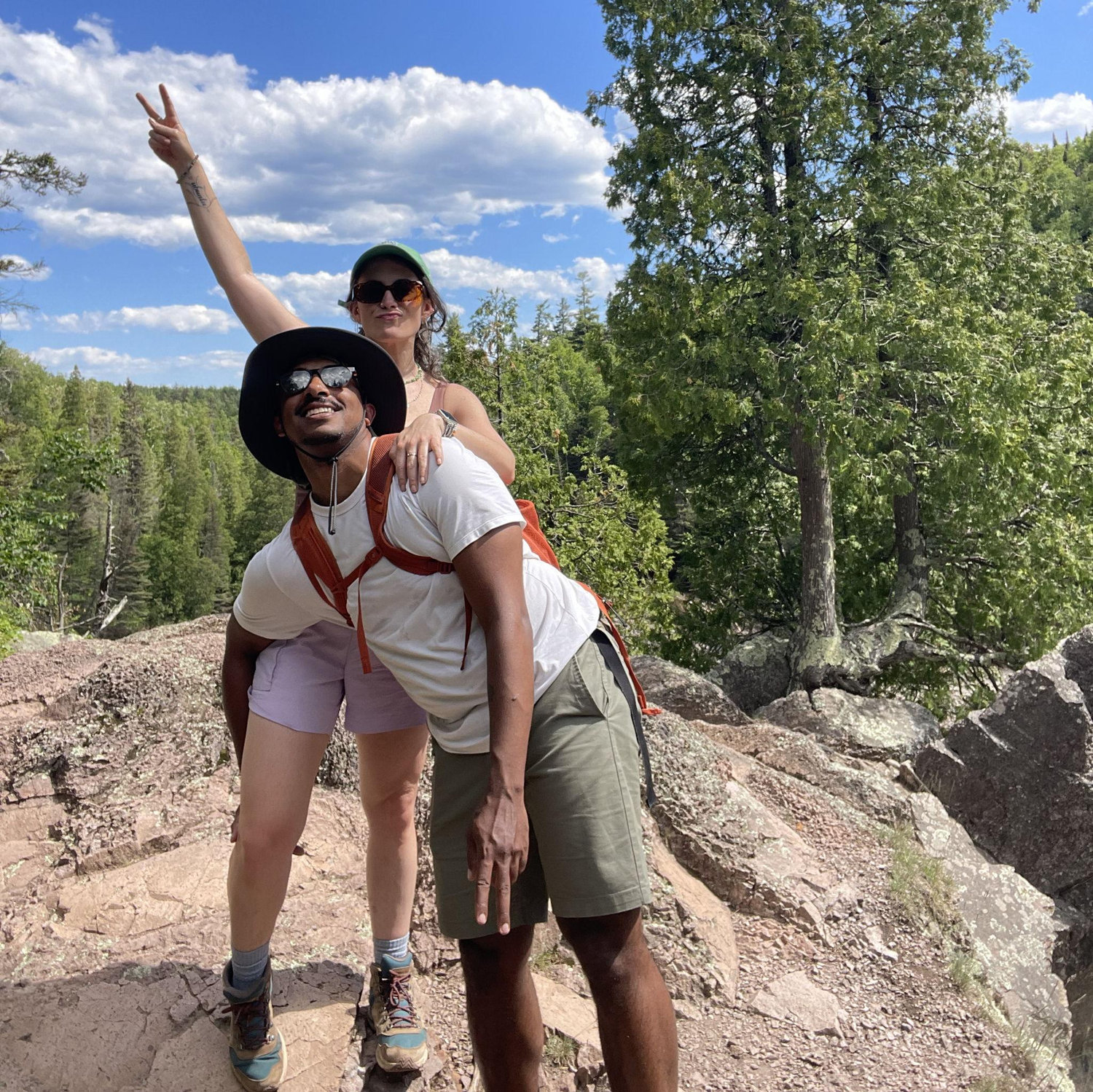 hiking in Duluth