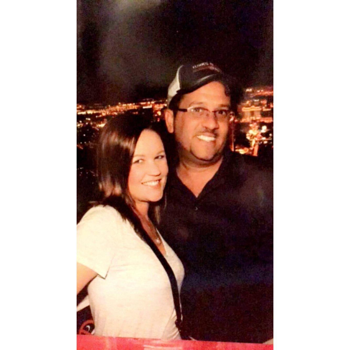 The top of the Stratosphere in Las Vegas