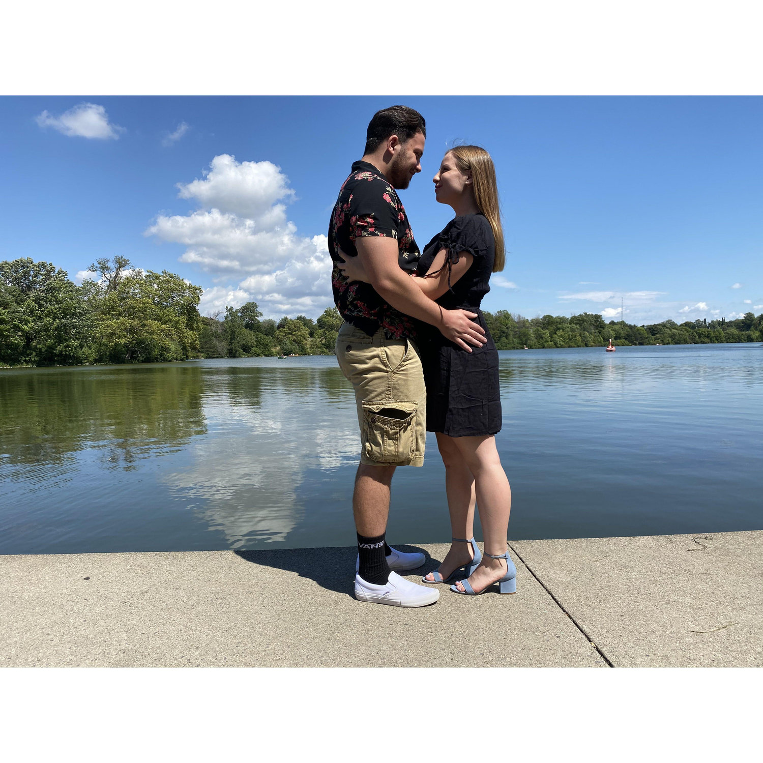 Jon and I had our first photo shoot