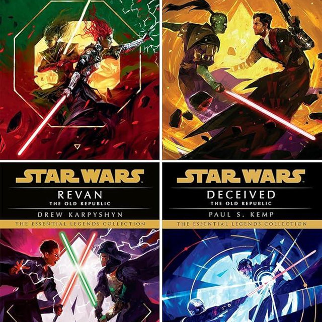 Star Wars: Legends: The Old Republic (4 Book Series). Deceived, Revan, Fatal Alliance and Annihilation.