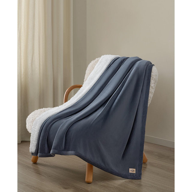 UGG® Bliss Faux-Fur Throw, 50" x 70"