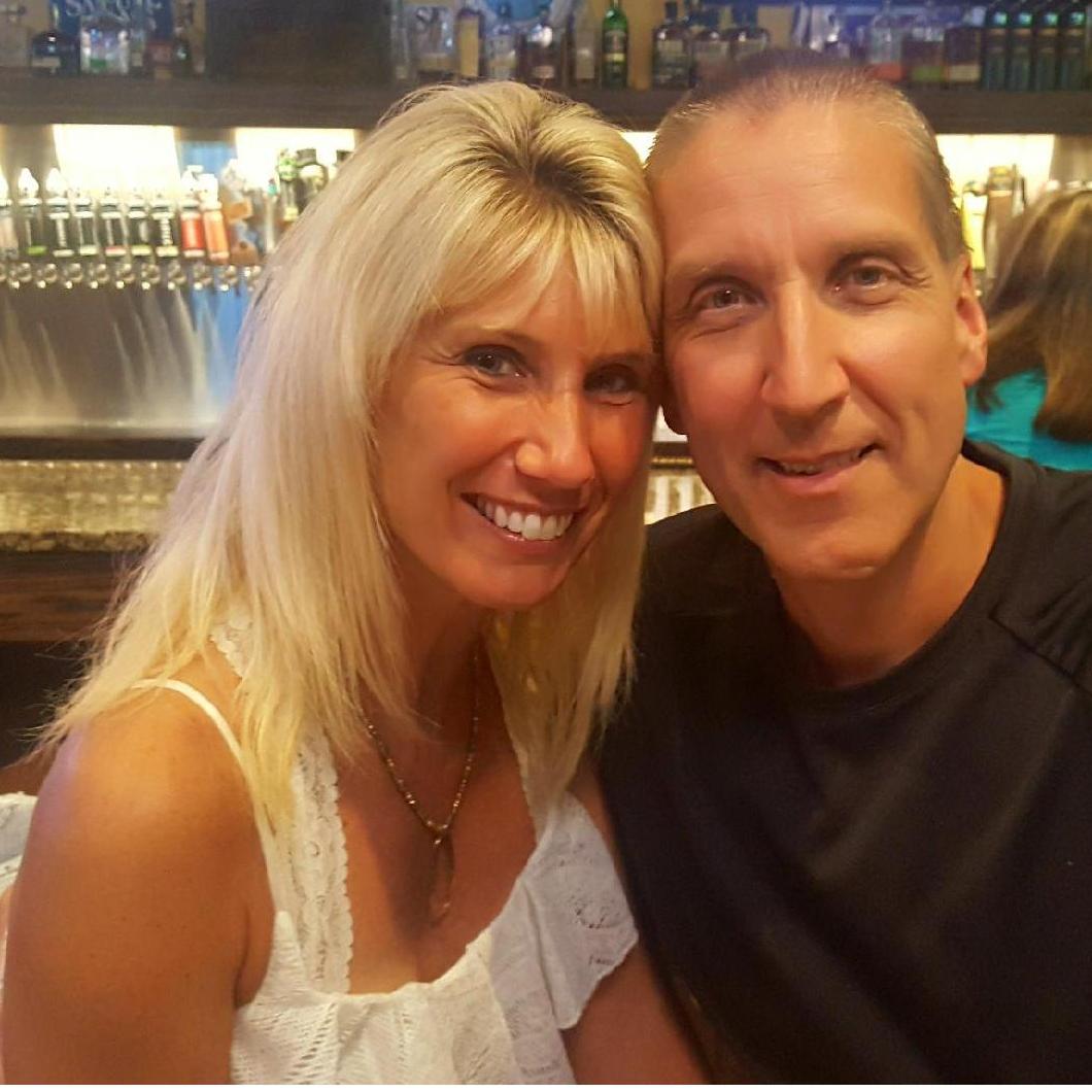 This was taken the first week we started dating!  I love this memory of Stacey coming and finding me at the Carmel Wine Festival!