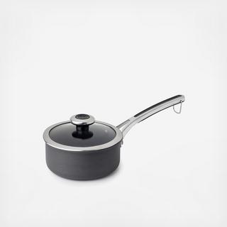 Clean Pan Hard Anodized Nonstick Sauce Pot with Lid