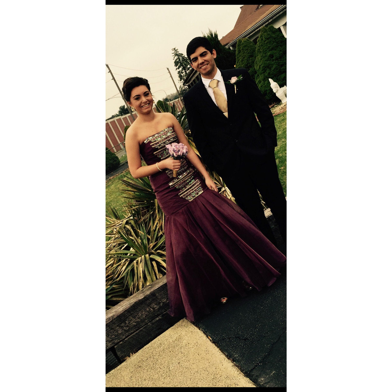 Our first in person meeting! My junior Prom!