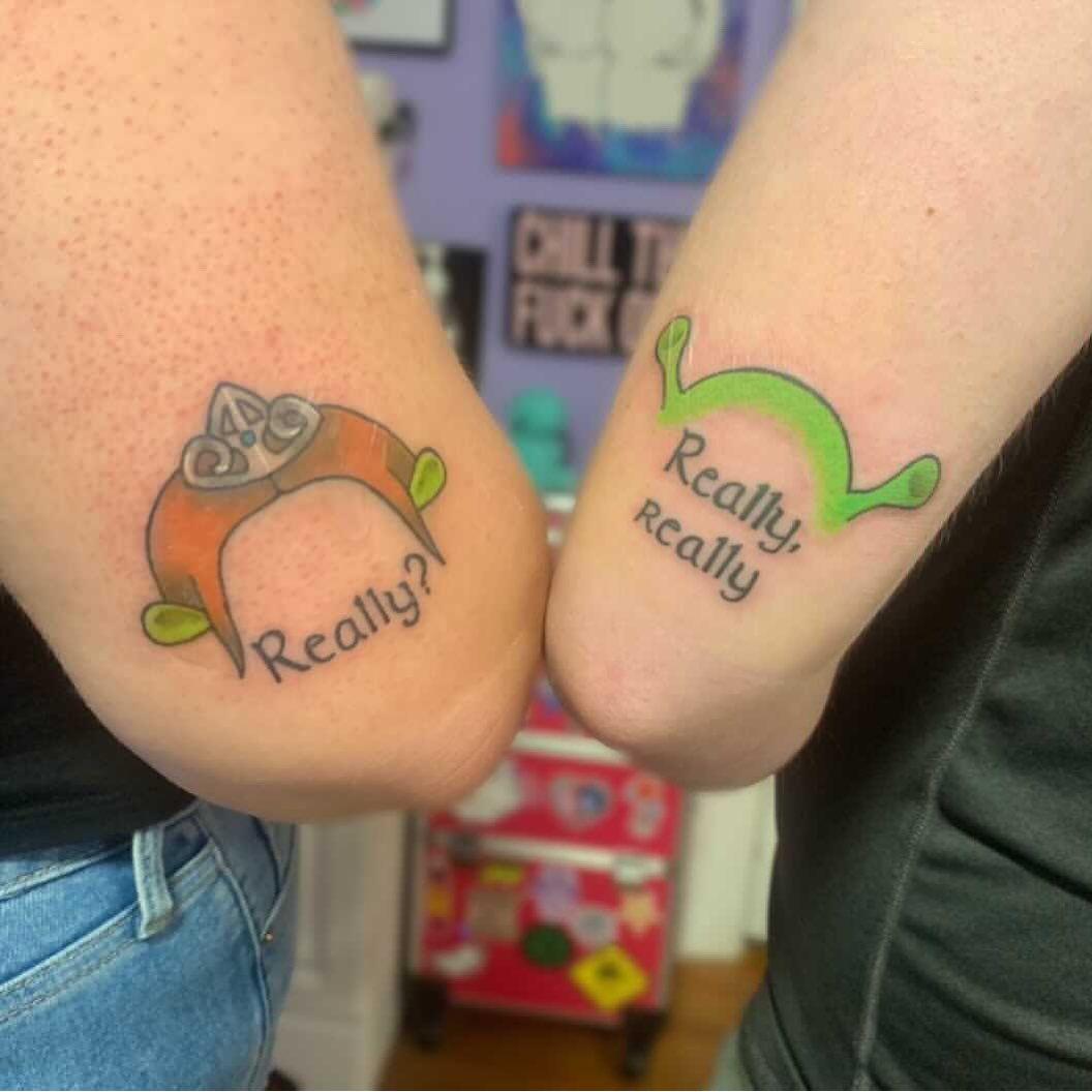 "Really?" "Really, really" - Fiona & Shrek