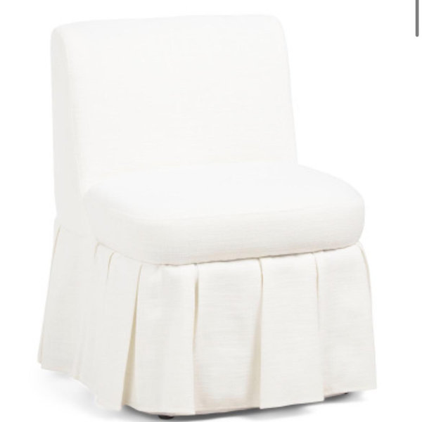 Poppi Pleated Skirt Accent Chair | Furniture & Lighting | Marshalls