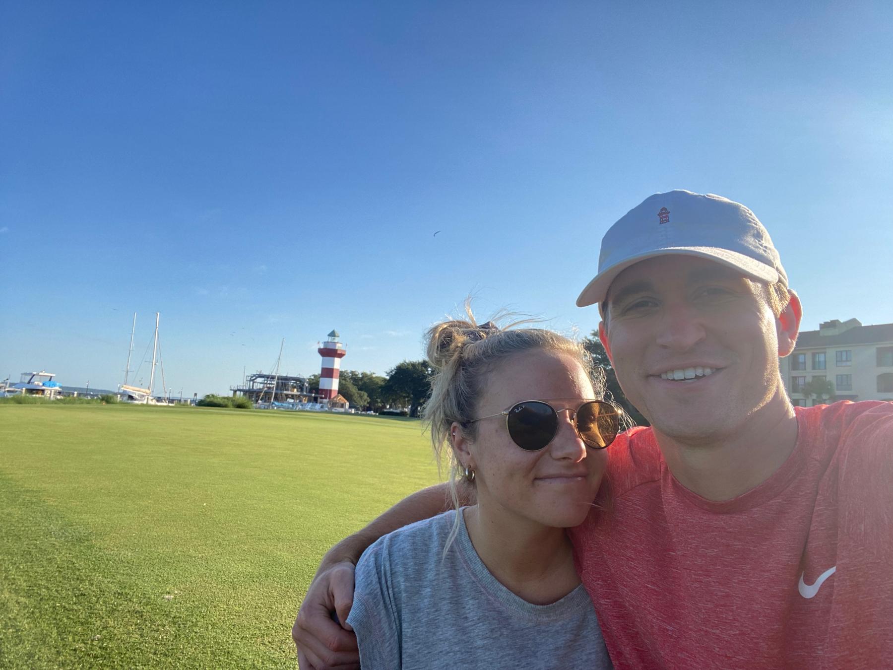 A morning walk to where we are getting married in Hilton Head, SC!!