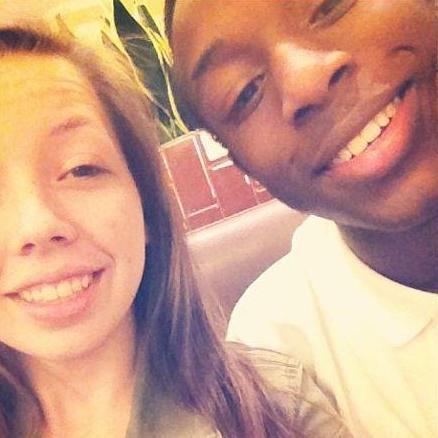 Our first photo together 2012!