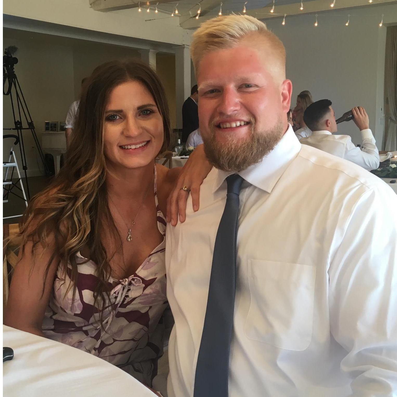 Erica and Matthew’s wedding, June 2019