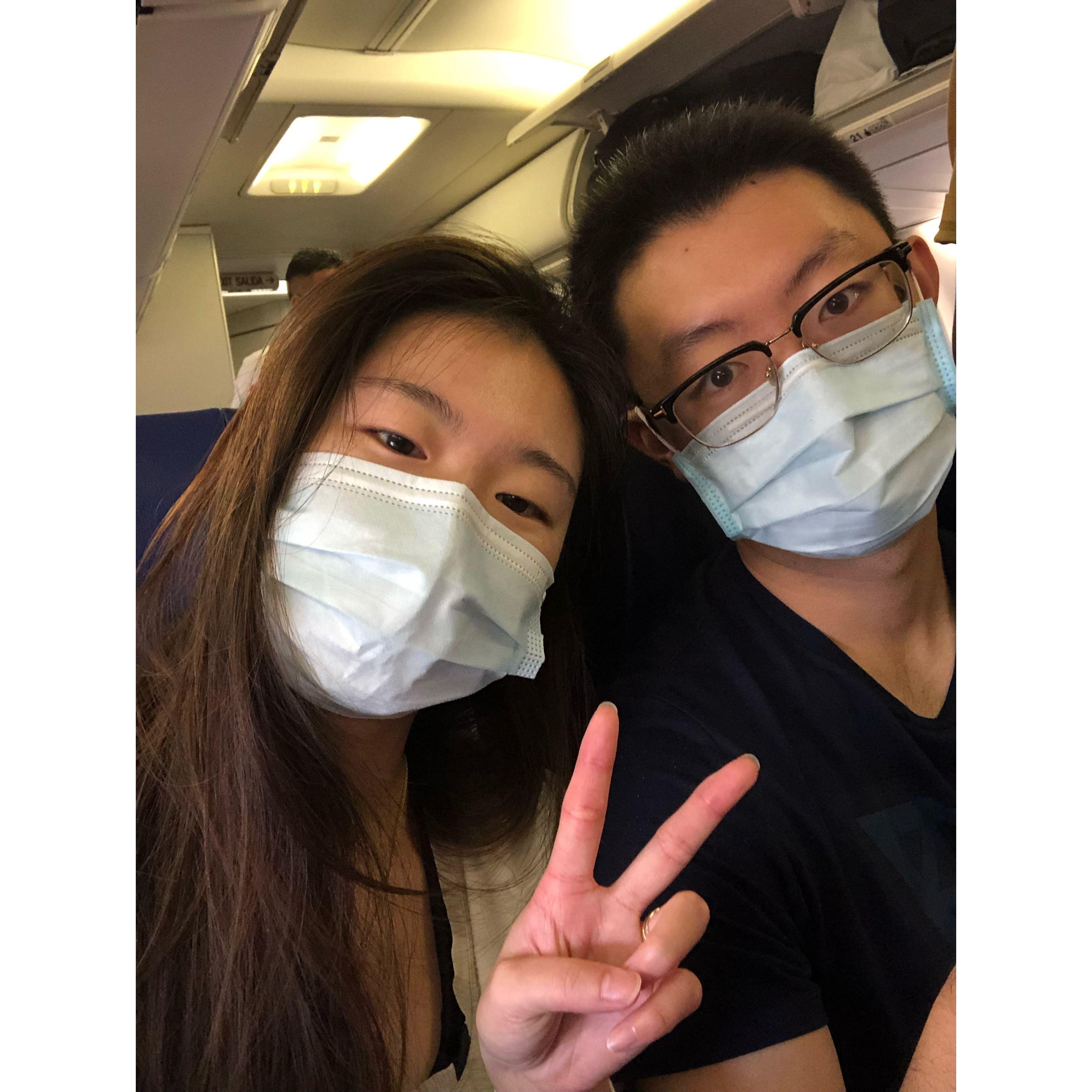 September 2022, Chicago - Off on another adventure! This time as fresh newlyweds.