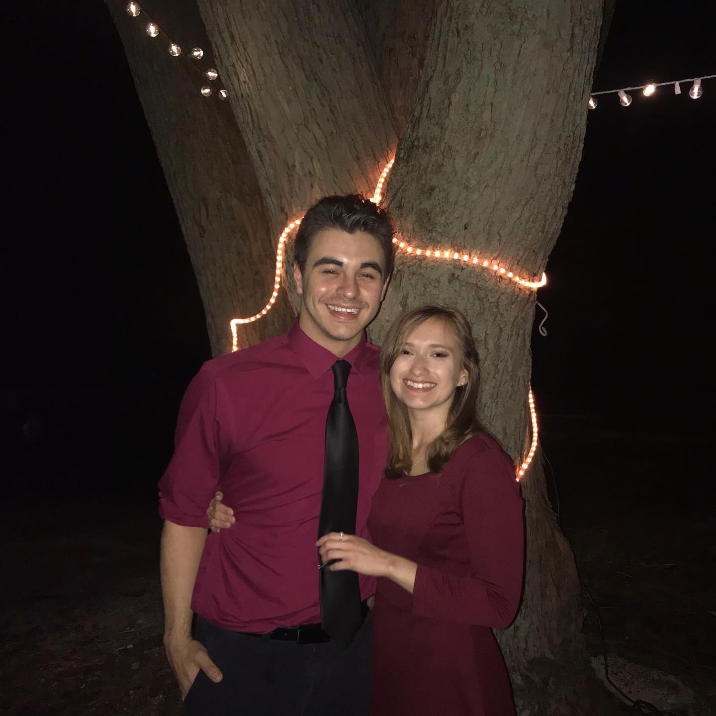 One of our first photos together!