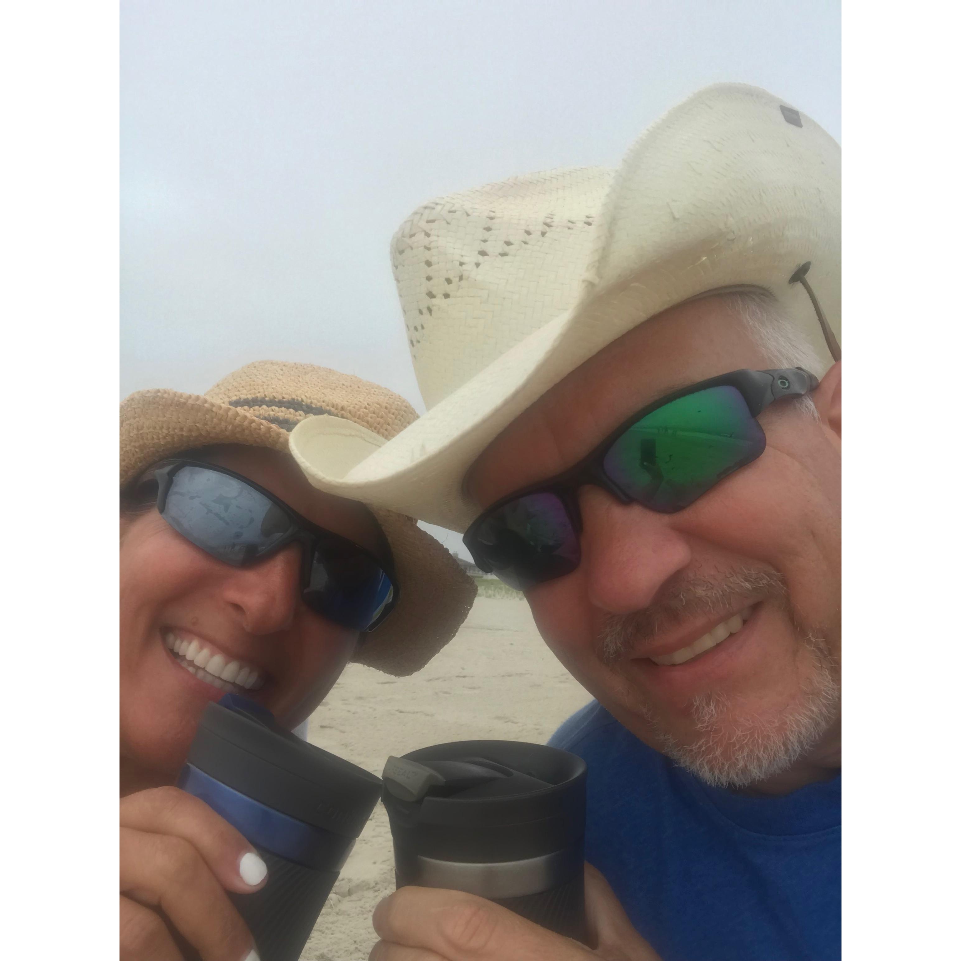 Beach time - Cheers!