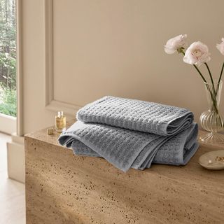 Turkish Waffle Hand Towel, Set of 2