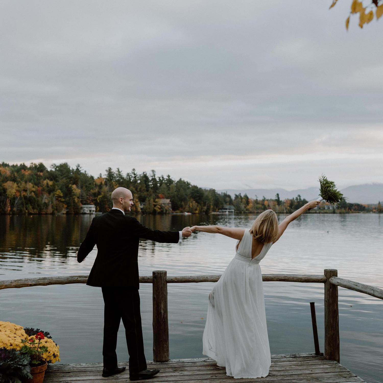 trust lean after our vows (no one fell in, no rings were dropped)