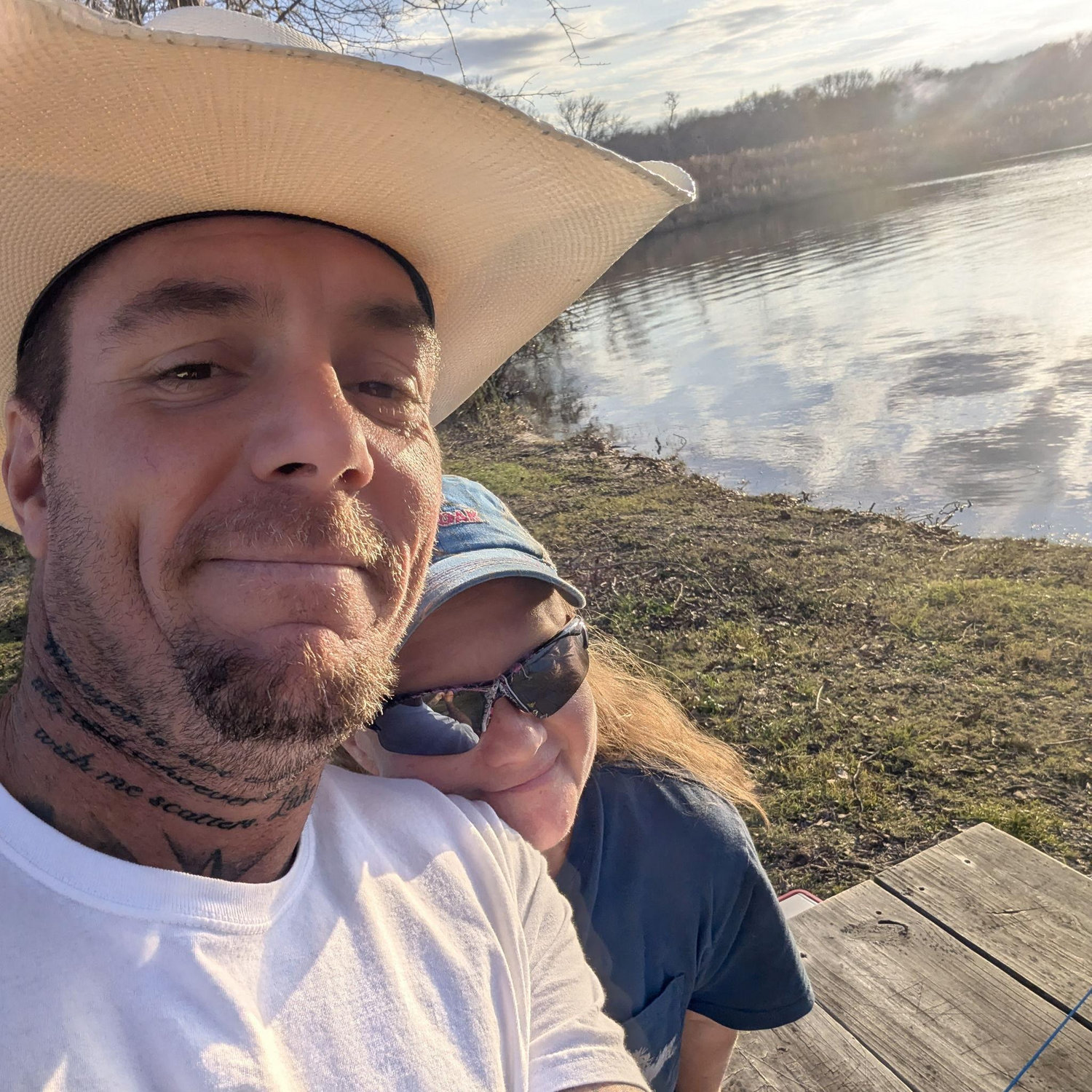 1st time fishing together