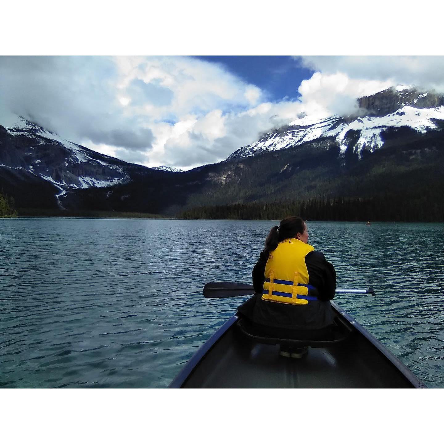 Kayaking with a view!