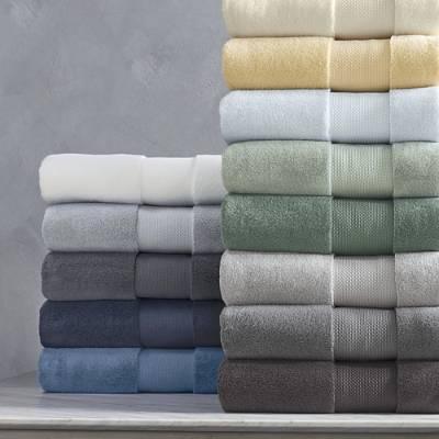 White Resort Cotton Washcloths (35558): 13" sq