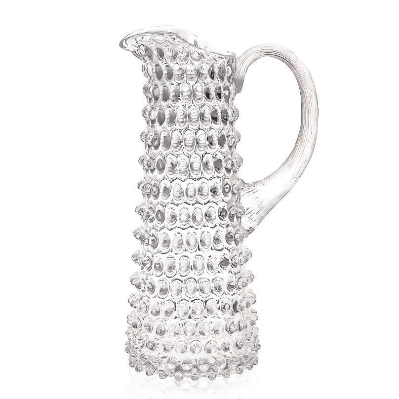 Klimchi Crystal Hobnail Jug Tall