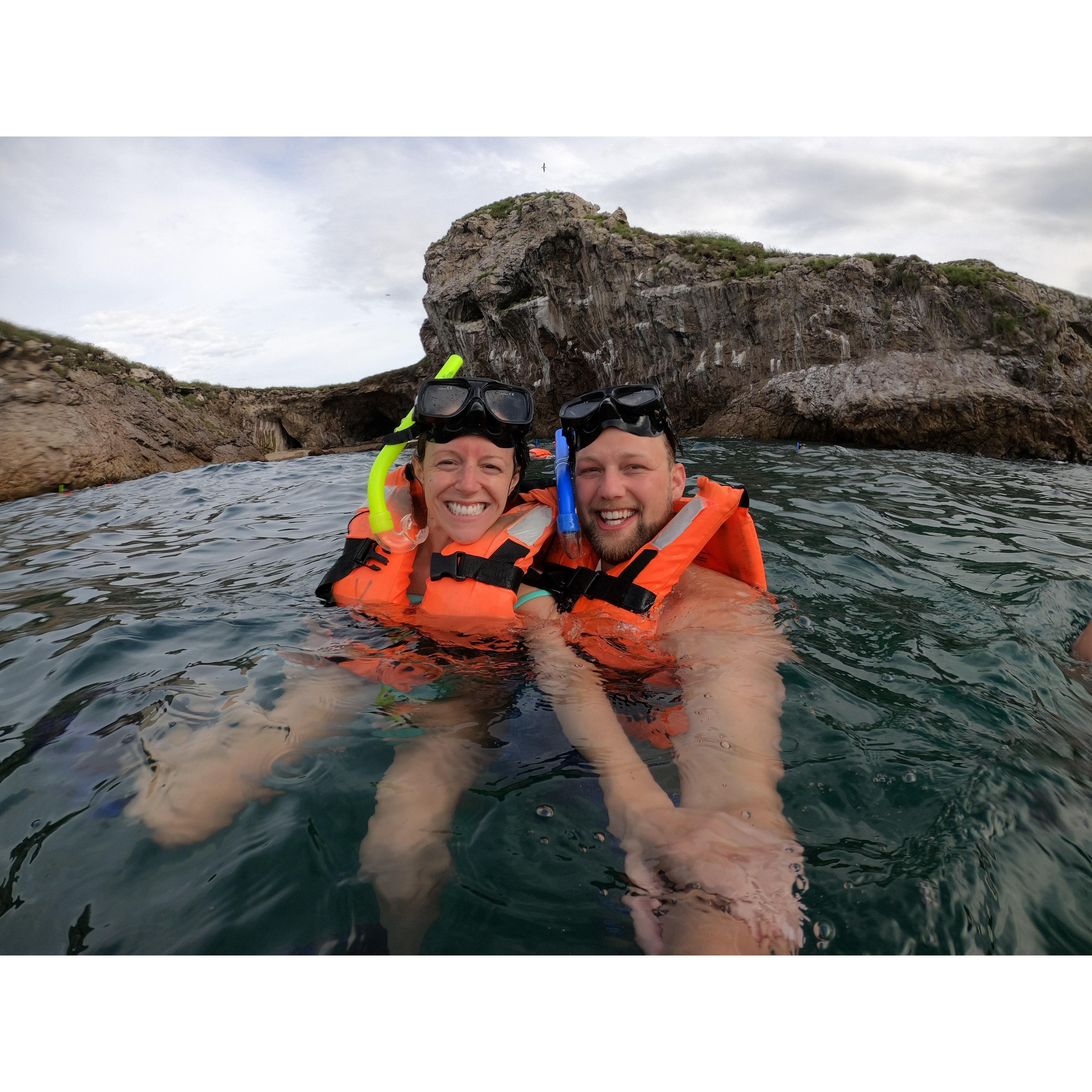 Snorkeling in Mexico!