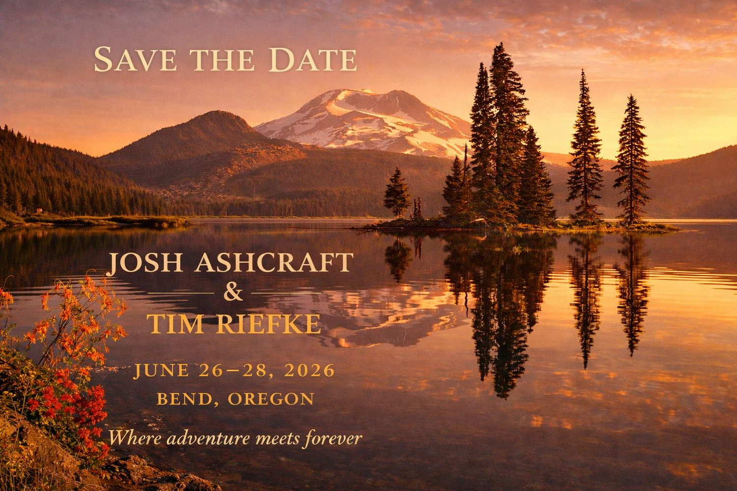 The Wedding Website of Josh Ashcraft and Tim Riefke