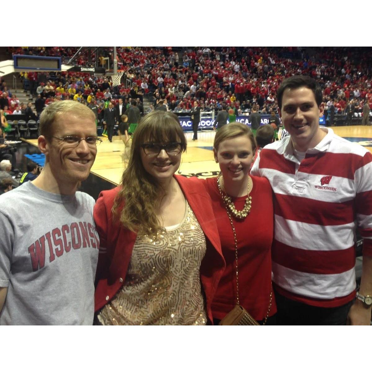 Wisconsin Basketball Game :: Winter 2013