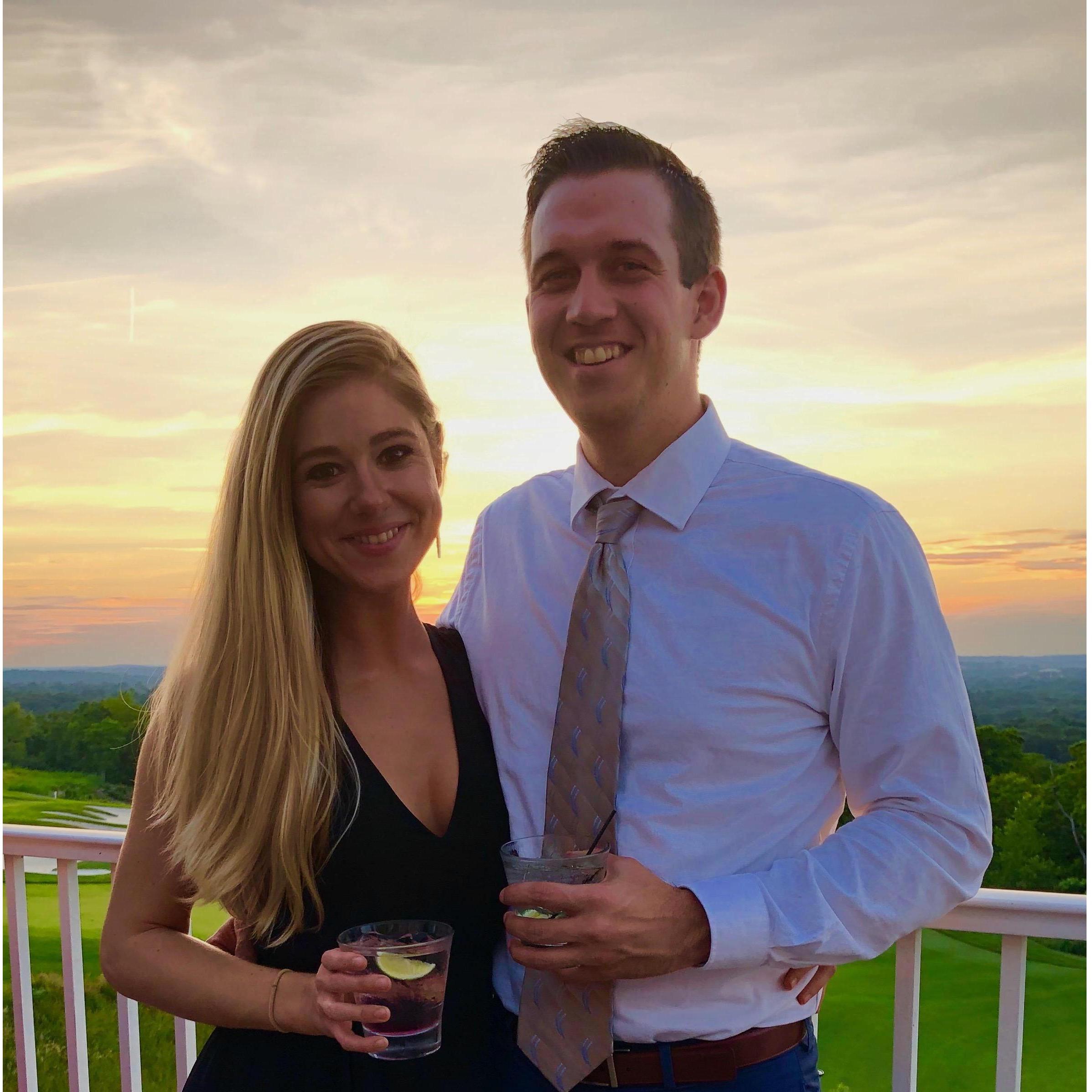 Our first wedding together (shout out to Caitlin and Dibba for getting married!)