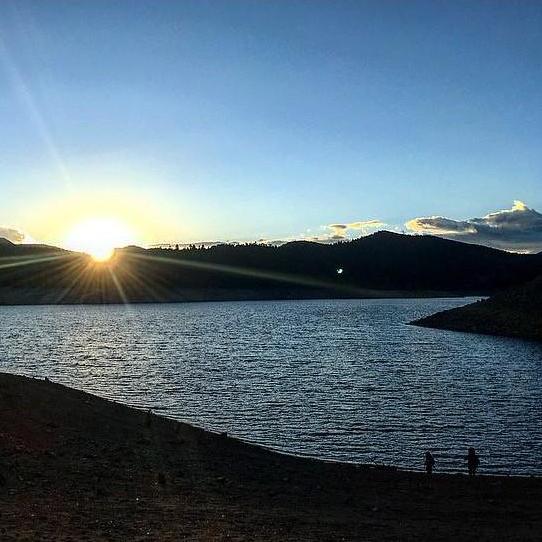 The first time Nolan & Avery met each other was when we took them to Gross Reservoir in Boulder, CO.  They hit it off right away and spent hours chucking rocks into the lake.