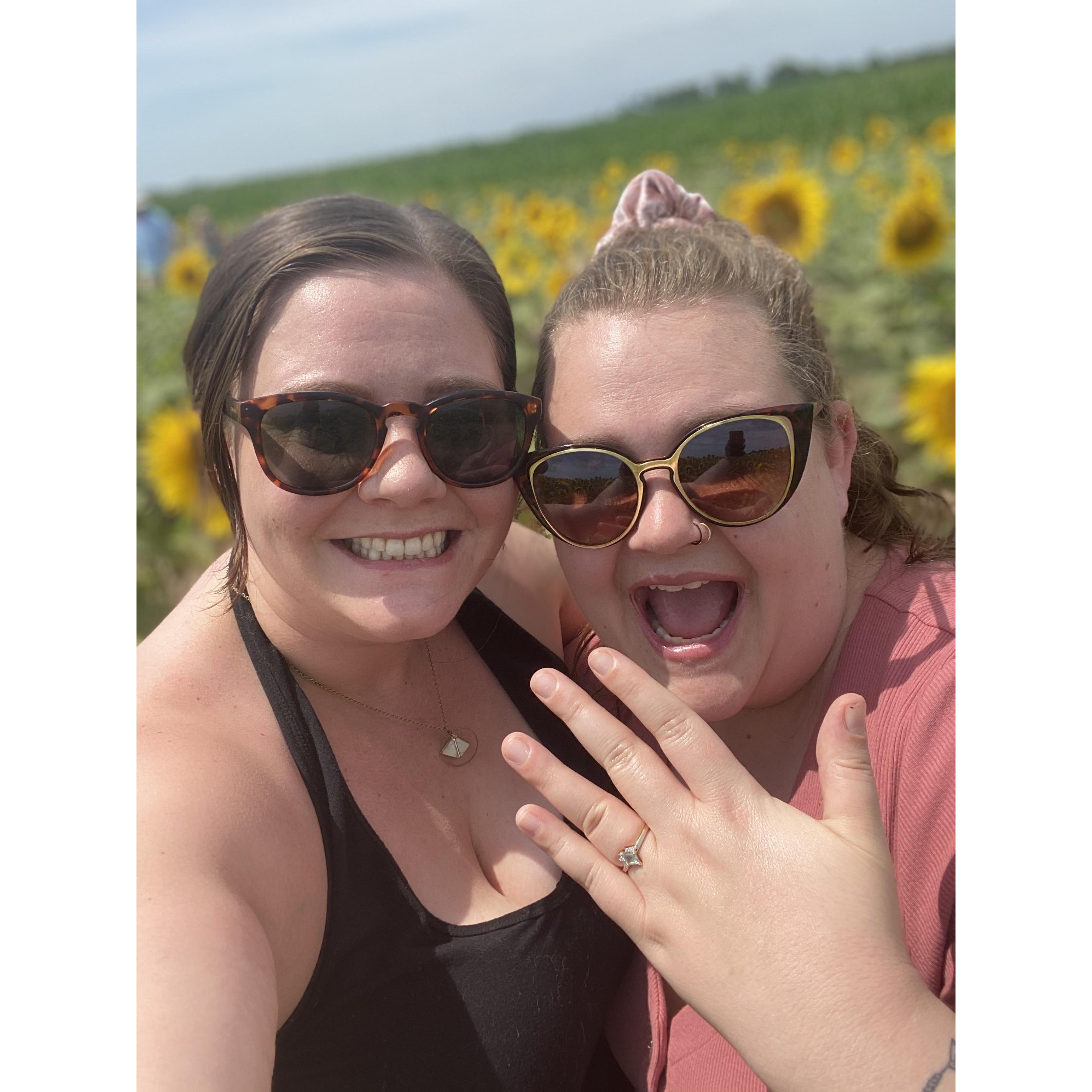 She said "YES!"