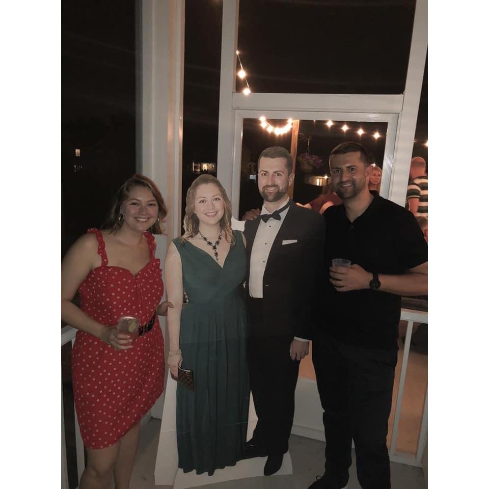 With us at our beautiful, surprise engagement party!