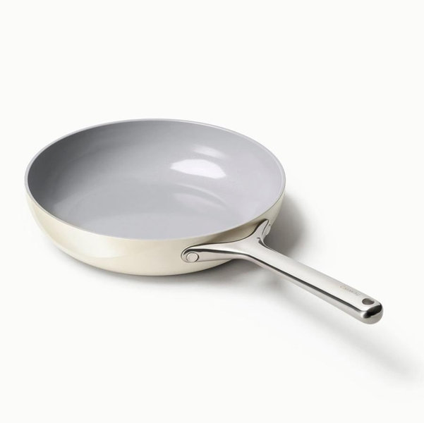 Caraway 10.5 Fry Pan in cream