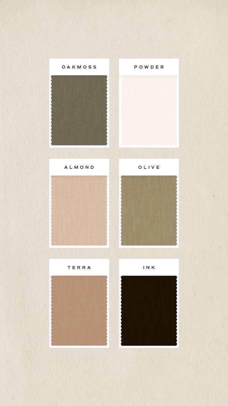 Please use this color scheme when coordinating your outfits!!