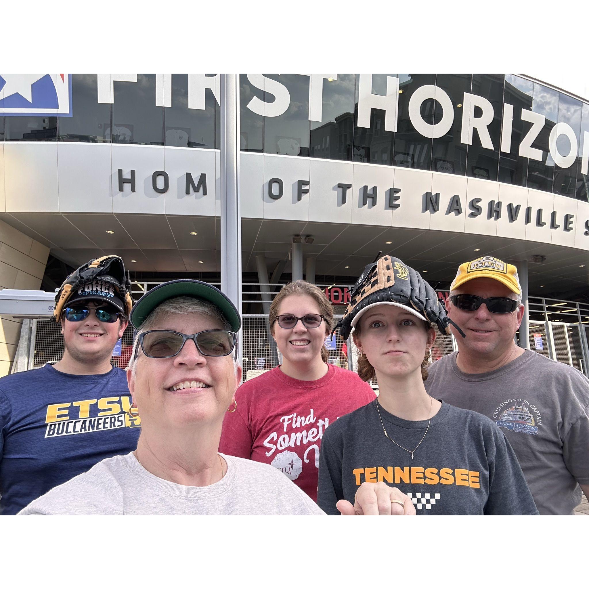 May 23, 2023 A little fun at the Nashville Sounds ballgame