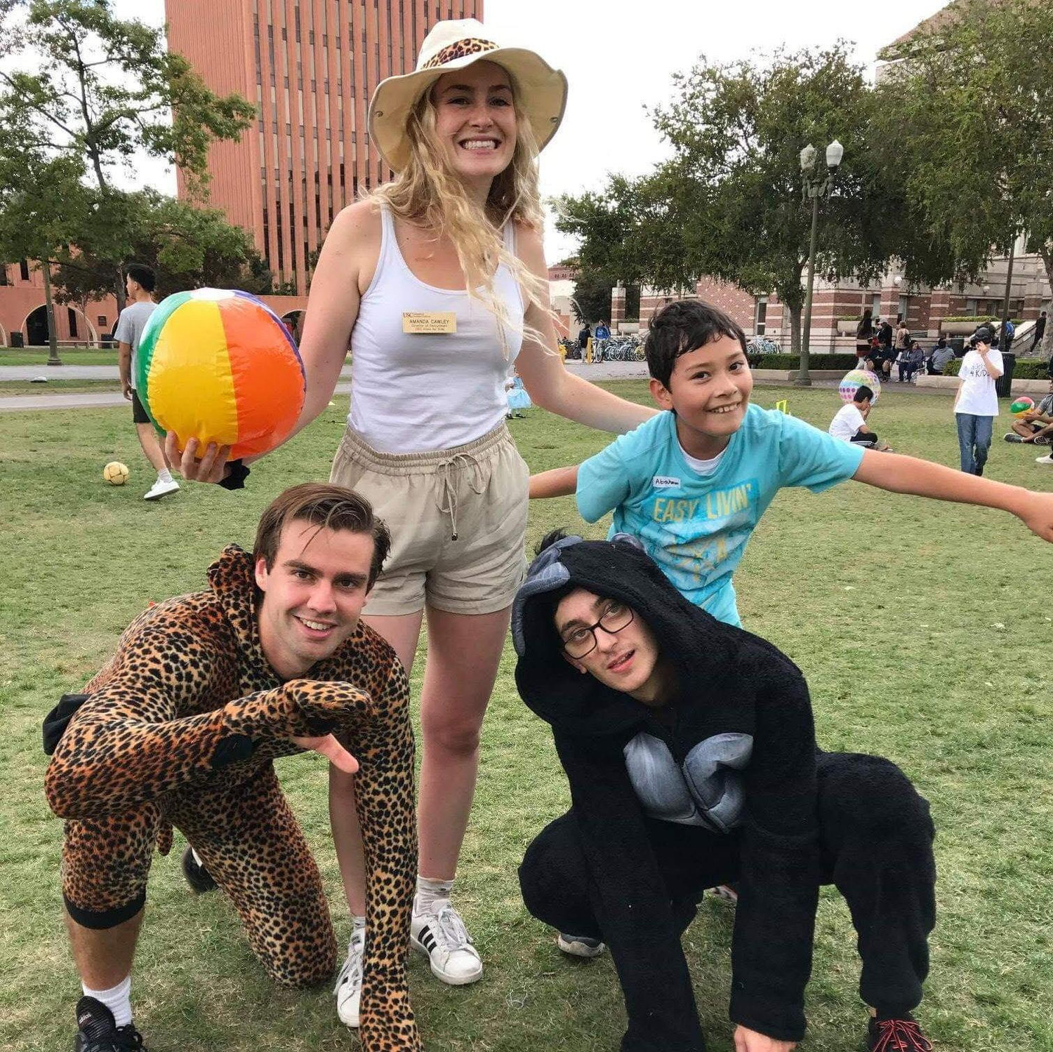 Kicks for Kids October 2018, right before we started dating!