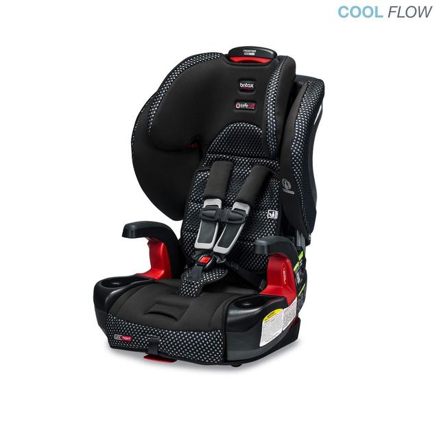 Britax Frontier ClickTight Cool Flow Harness-2-Booster Car Seat, Grey