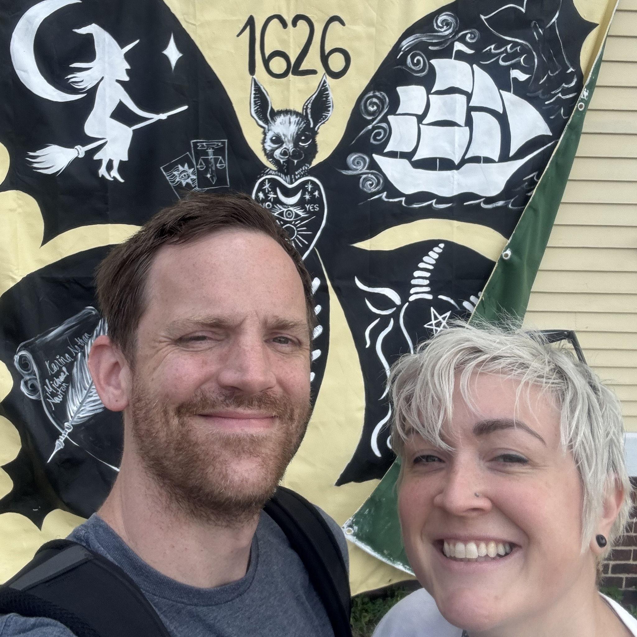 Camping Road Trip stop in Salem. Erin is 8 weeks pregnant and tiiiired