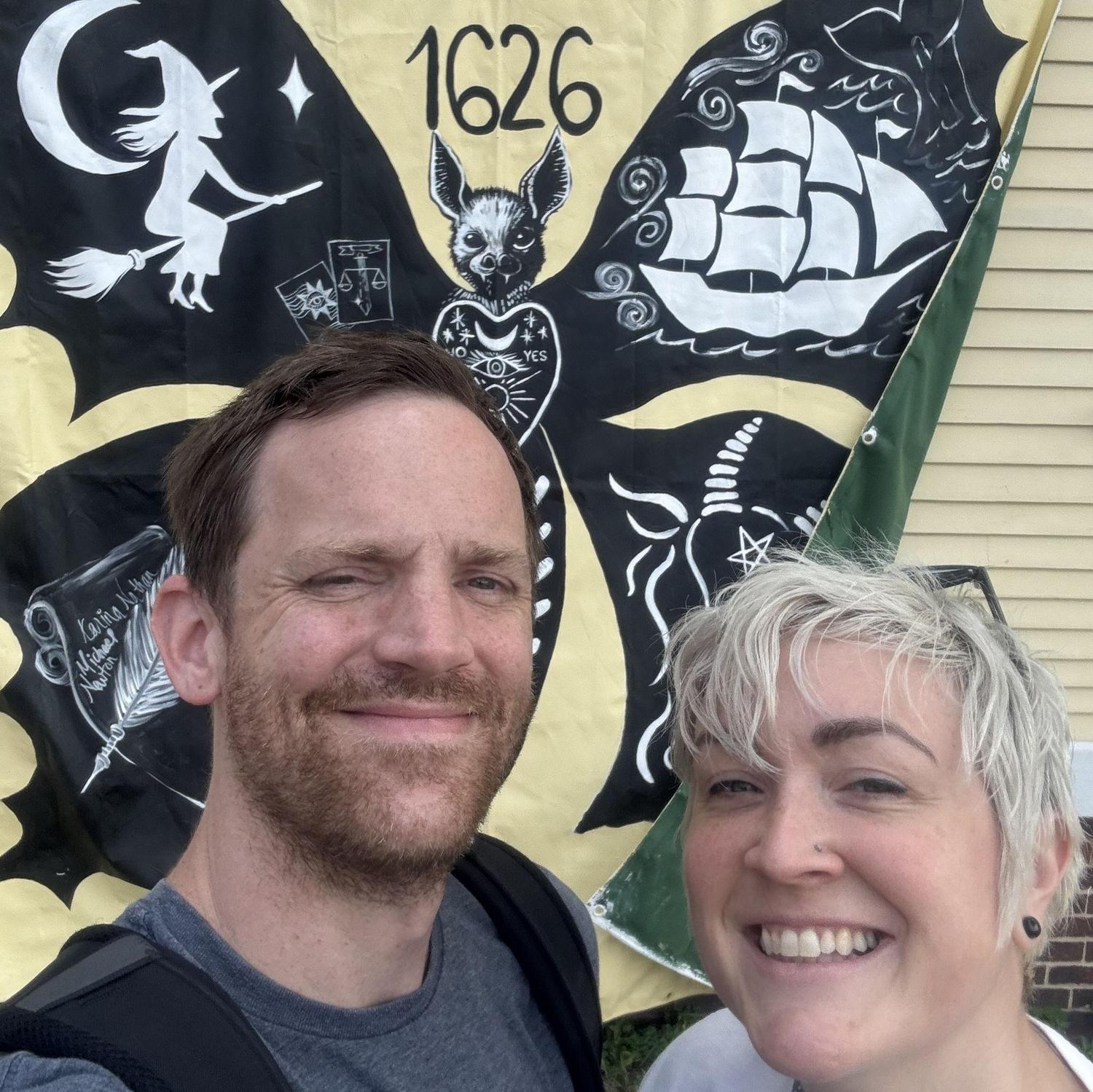Camping Road Trip stop in Salem. Erin is 8 weeks pregnant and tiiiired