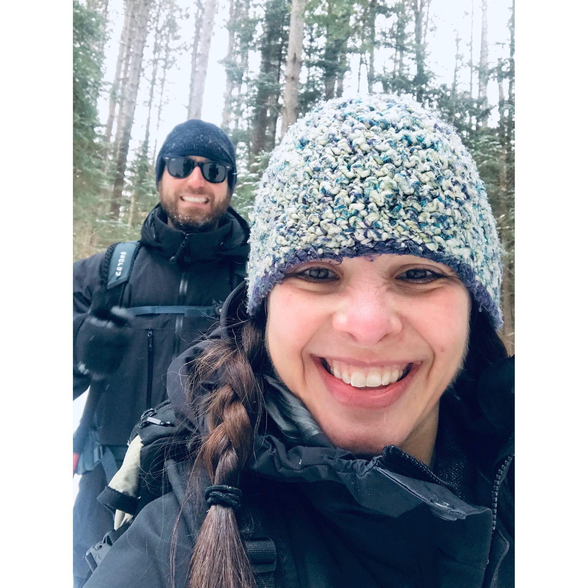 Winter hiking!