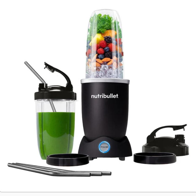 nutribullet Pro Plus 1200 Watt Personal Blender, Matte Black