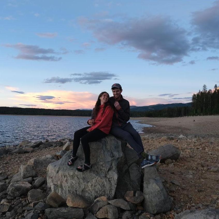 Camping with friends in Leadville, CO.