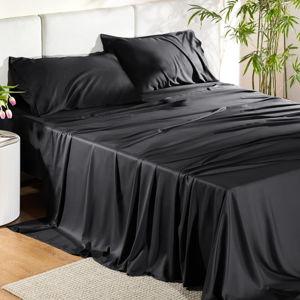 King Size Black Silk Sheets