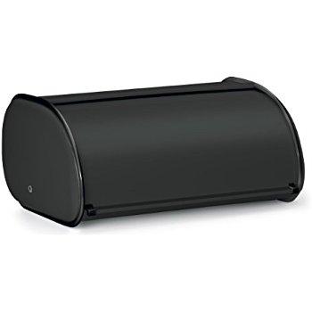 Polder 210201-95 Deluxe Steel Bread Box, Black