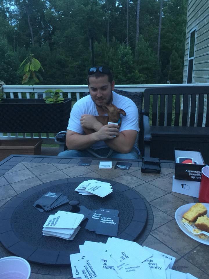At my parents house