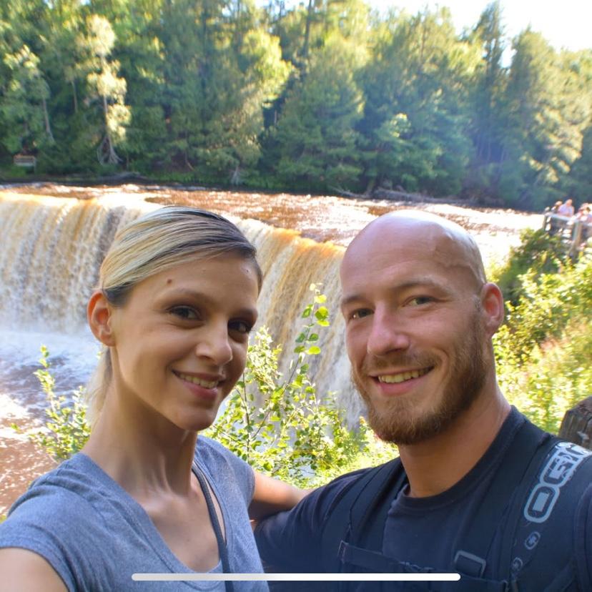 Tahquamenon Falls in Michigan’s upper peninsula 2020