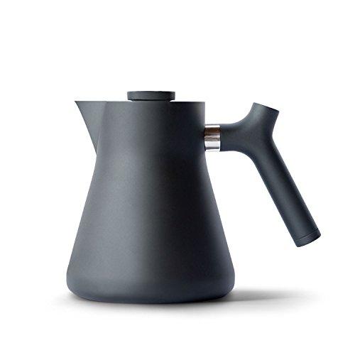 Fellow Raven Stovetop 1L Tea Kettle + Large Tea Filter (Matte Black)